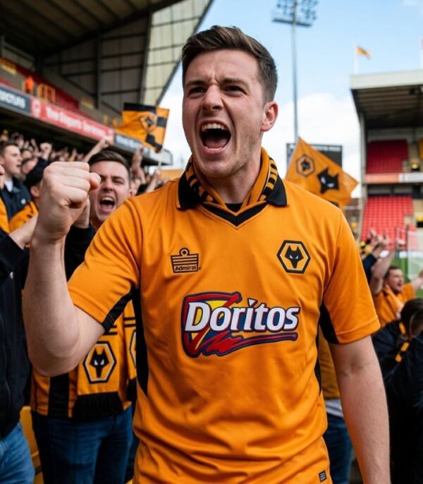 Wolverhampton Wanderers 2003-2004 Retro Jersey - Premier League Promotion Kit
