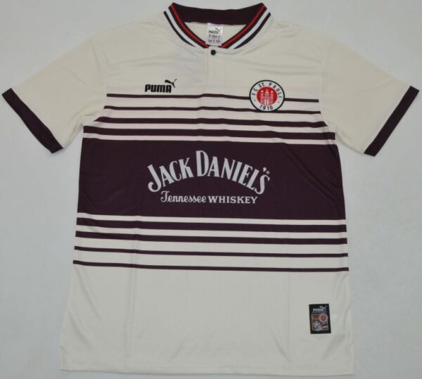 25c5efa7 Vintage FC St. Pauli 97/98 Jack Daniel's Retro Jersey