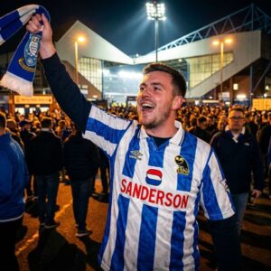 Sheffield Wednesday 1993 FA Cup Final Retro Jersey | Waddle #8 & Palmer Edition