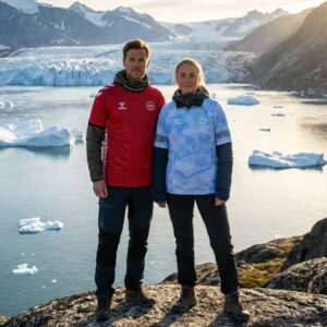 Greenland 2025 Home Football Jersey – Tupilak Pattern Red National Shirt