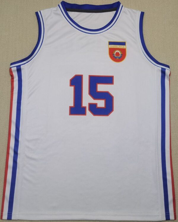 Yugoslavia 1980 Olympic Gold Basketball Jersey