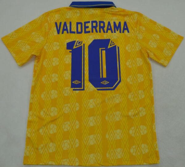 Colombia Valderrama 1993 jersey