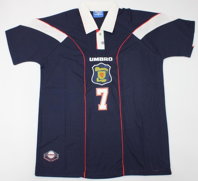 Scotland 1997 Home Jersey | Retro Umbro World Cup 98 Qualifier