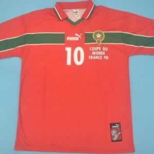 Morocco 1998 World Cup Jersey | Retro Away & Third Kits - Image 9