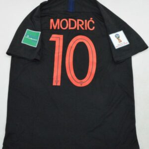 Croatia 2018 World Cup Away Jersey | Modrić #10 Vintage Replica