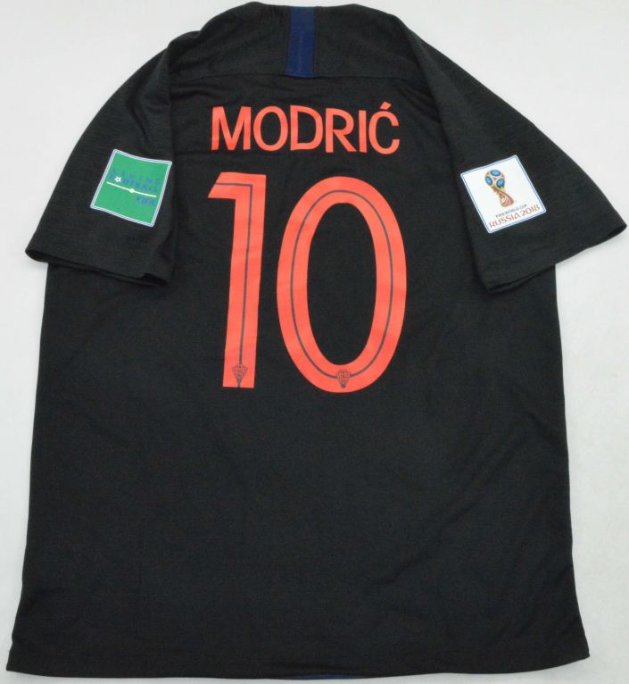Croatia 2018 World Cup Away Jersey | Modrić #10 Vintage Replica