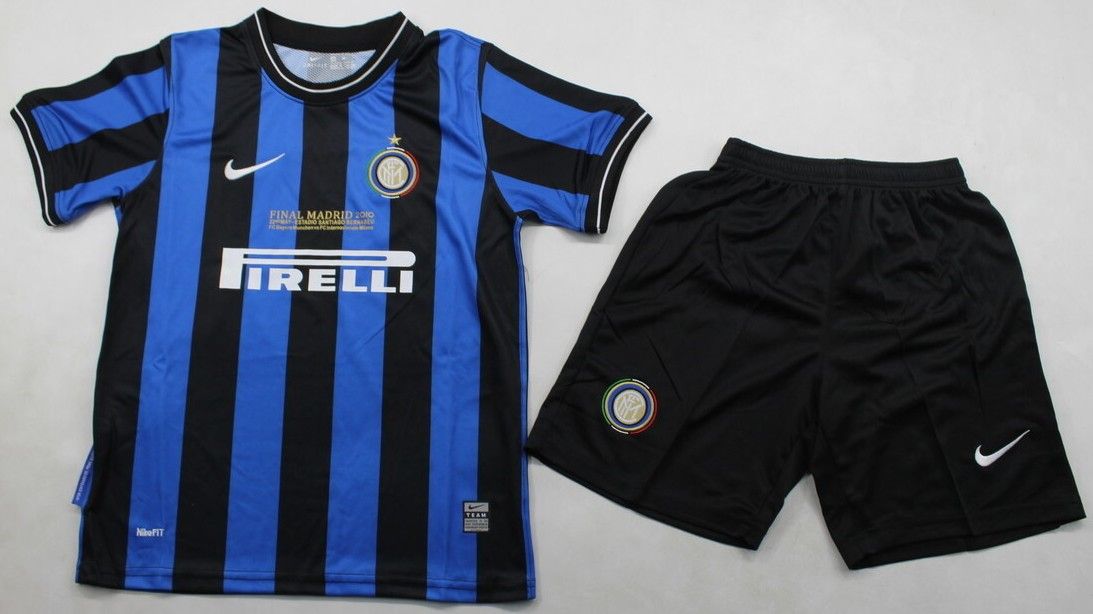 Inter Milan 2010 Champions League Kids Kit