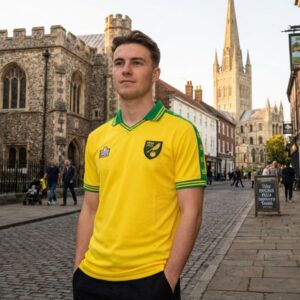 Norwich City 1977-1978 Vintage Jersey – The Admiral Era Classic
