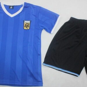 Argentina away kids kit world cup 1986