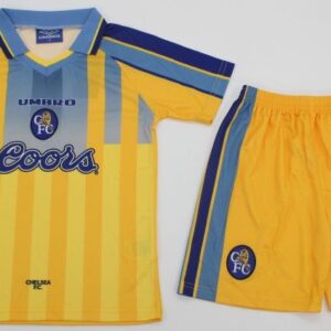 Retro Blue Brilliance: Chelsea 1996-1997 Vintage Kids Away Kit