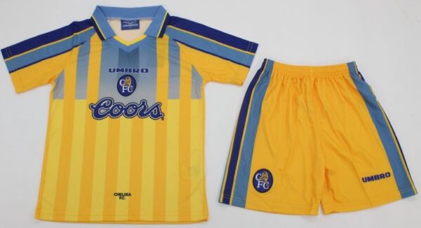 Retro Blue Brilliance: Chelsea 1996-1997 Vintage Kids Away Kit