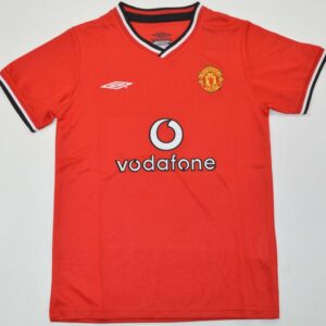 Manchester United 2000-2001 Vintage Kids Kit - Image 3