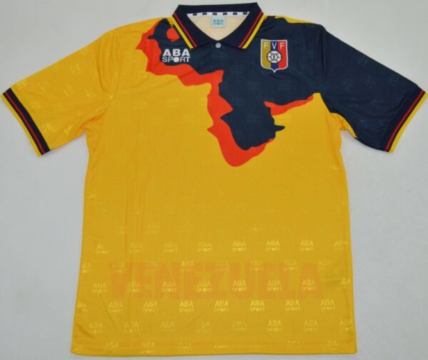 venezuela 98 Venezuela 1998 Away Jersey | Vintage ABA Sport Vinotinto Kit | Jaraguar