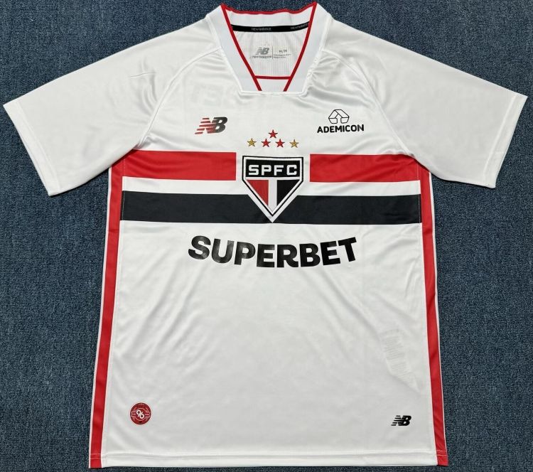 Sao Paulo FC soccer jersey 2026 - 3XL, Home