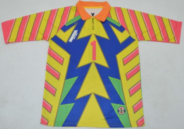 Jorge Campos Mexico Retro Jersey | Immortal 90s Goalkeeper Shirt