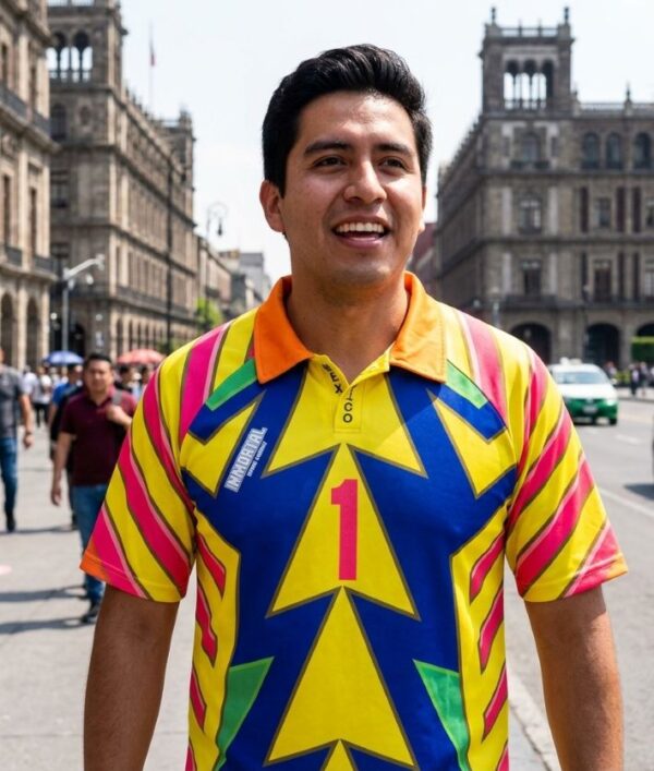 Jorge Campos Mexico Retro Jersey