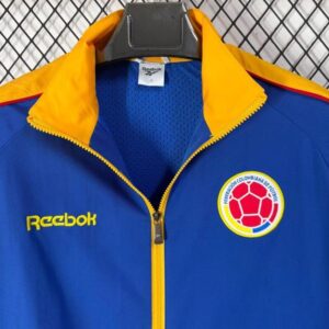 Colombia 1998 World Cup Vintage Track Jacket - Image 6