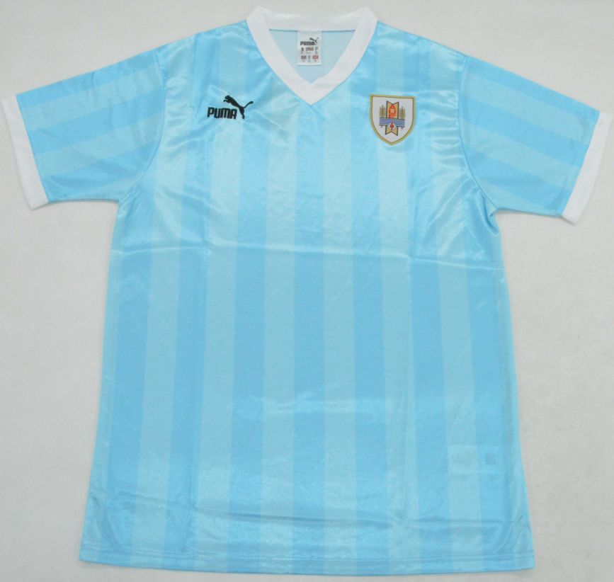Uruguay 1990 World Cup Home Retro Jersey