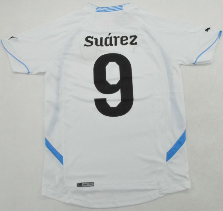 Suarez Uruguay world cup 2010 shirt