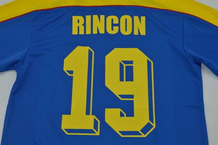 Colombia Blue away 1998 shirt