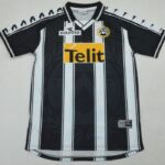 Udinese Calcio 1999-2000 Retro Jersey – Diadora Telit Home Shirt