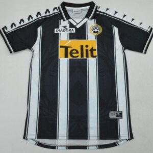 Udinese Calcio 1999-2000 Retro Jersey – Diadora Telit Home Shirt