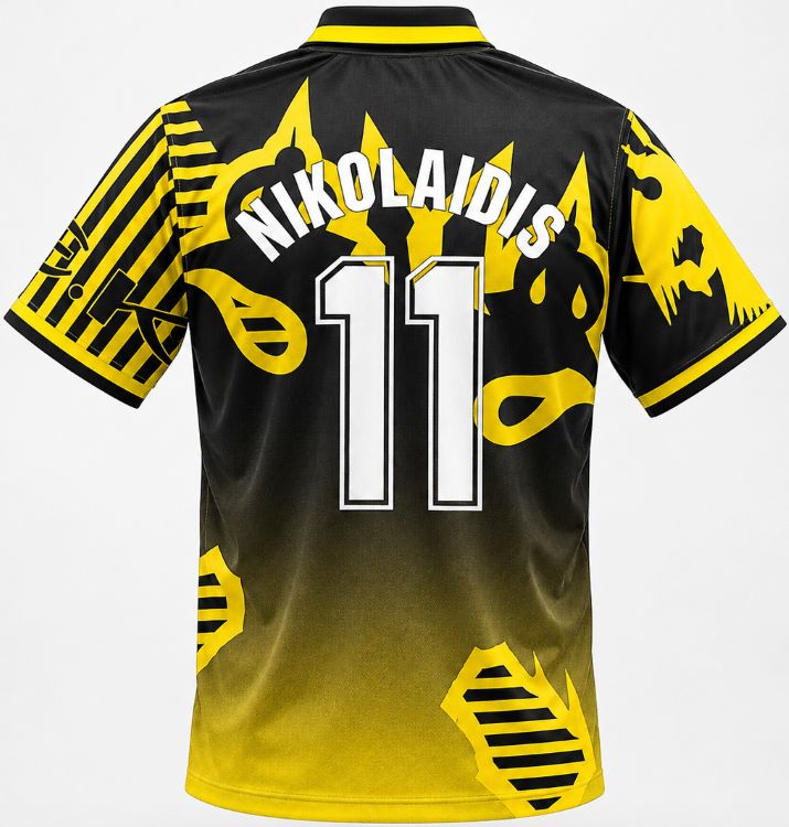 Aek Athens Home 1997 jersey
