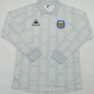 Argentina 1986 Grey Goalkeeper Jersey – Nery Pumpido World Cup Retro Shirt
